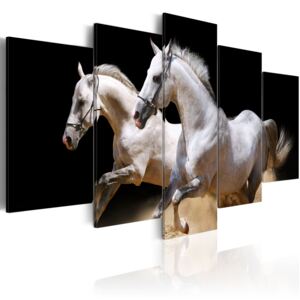 Canvas Tavla - Gallop- Freedom And Power - 100x50