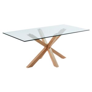 Matbord med träeffekt Argo 200 cm