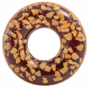 Intex Jätte Simring Badring Formad Som Choklad Donut Med Nötter 115cm