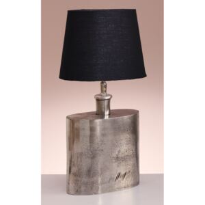 Bordslampa Lene inkl. lampskärm 40cm Silver/Svart