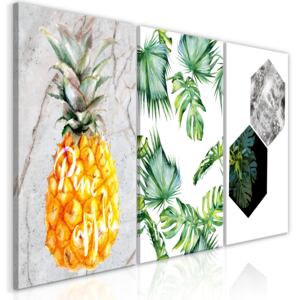 Canvas Tavla - Hot Tropics (3 delar) - 120x60