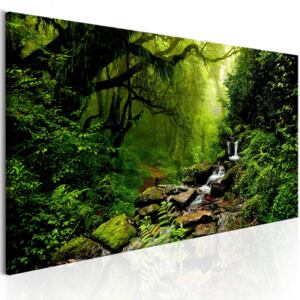 Canvas Tavla - The Fairytale Forest - 135x45