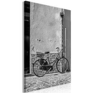 Canvas Tavla - Old Italian Bicycle (1 del) Vertical - 40x60