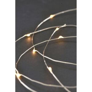 Ljusslinga String 10 m, Silver
