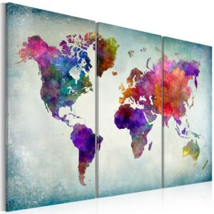 Canvas Tavla - World in Colors - 90x60
