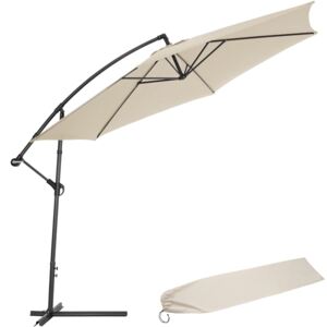 Tectake 400622 parasoll 350 cm - beige
