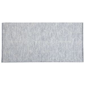 Matta 80 x 150 cm grå/beige EDREMIT Beliani