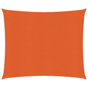 VidaXL Solsegel 160 g/m² orange 2,5x3 m HDPE