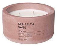 FRAGA Doftljus Låg - Sea Salt & Sage