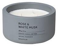 FRAGA Doftljus Låg - Rose & White Musk