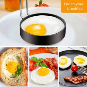 INF Äggring & Omelettform 4-pack Rostfritt Stål/silikon