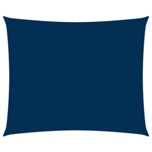 VidaXL Solsegel oxfordtyg rektangulärt 3,5x4,5 m blå