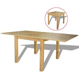VidaXL Förlängningsbart bord ek 170x85x75 cm