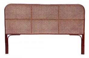 Ipswich brunbetsad sänggavel i rotting till 160/180 cm säng + Fläckborttagare för möbler - Sänggavlar