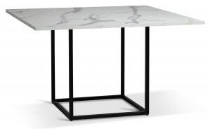 Sintorp matbord 120 cm - Vit marmor