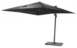 Tobago parasoll Ø 300 cm - Svart
