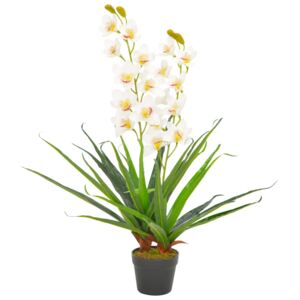 VidaXL Konstväxt Orkidé med kruka 90 cm vit