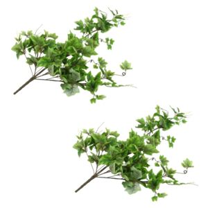 VidaXL k Konstgjorda blad vindruva 2 st grön 90 cm