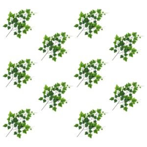 VidaXL k Konstgjorda blad vindruva 10 st grön 70 cm