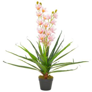VidaXL Konstväxt Orkidé med kruka 90 cm rosa