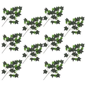 VidaXL k Konstgjorda blad murgröna 10 st grön 70 cm