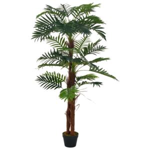 VidaXL Konstväxt Palm med kruka 165 cm grön