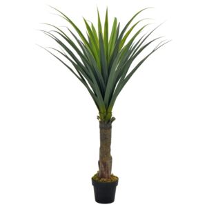VidaXL Konstväxt Yuccapalm med kruka 145 cm grön