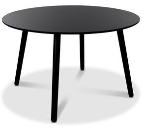 Rosvik svart runt matbord Ø120 cm + Fläckborttagare för möbler