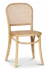 2 st Indiana böjträ stol - Ljust trä med rottingsits - Trästolar, Matstolar & Köksstolar, Stolar