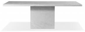 Pegani matbord vit marmor - 215x110 cm - Marmormatbord, Marmorbord, Bord