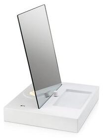 Reflect Sminkspegel med lampa och USB - Spegel/Vit