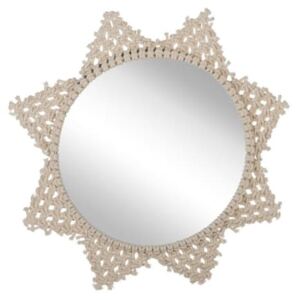 Beliani Spegel 45 cm beige SHIMLA