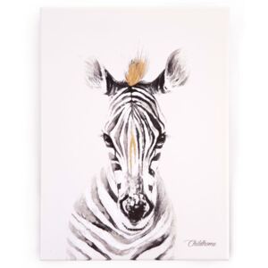 CHILDHOME Oljemålning 30x40cm zebra
