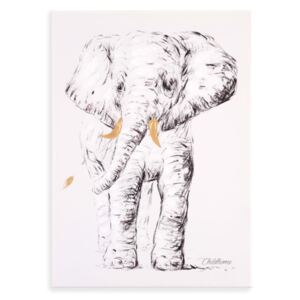 CHILDHOME Oljemålning 30x40cm elefant