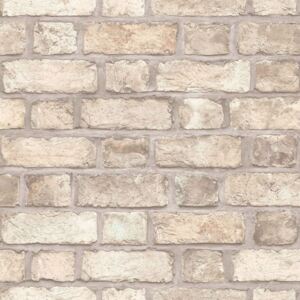 Homestyle Tapet Brick Wall beige och grå