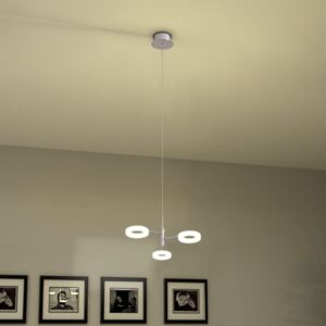 VidaXL LED Taklampa med 3 lampor varmvit