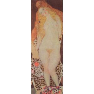 Steve Art Gallery adam and eve,Gustav Klimt,80x27cm