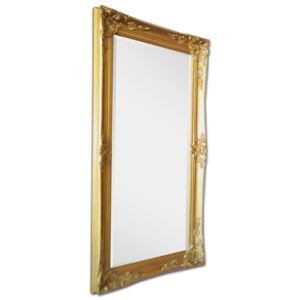 Steve Art Gallery Italien motiv spegel i guld, yttermått 59x109 cm