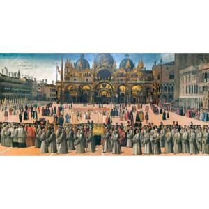 Steve Art Gallery Procession in Piazza San Marco,BELLINI Gentile,80x40cm