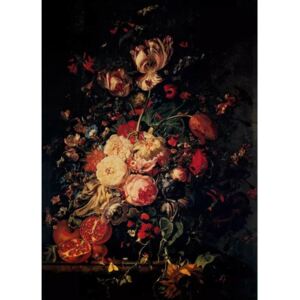 Steve Art Gallery Flowers and Fruit,Rachel Ruysch,60x40cm