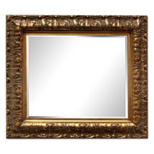Steve Art Gallery Yttermått är 52x62 cm, spegel i guld