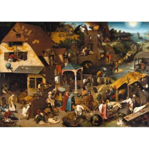 Steve Art Gallery Netherlandish Proverbs,Pieter Bruegel the Younger,60x42cm