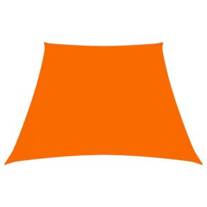 VidaXL Solsegel oxfordtyg trapets 4/5x3 m orange