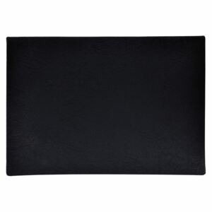 Gilbert Gilbert Underlägg Läderlook svart 43x30 cm 4-pack Tablett