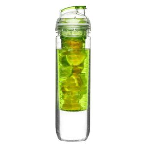 Sagaform Fresh flaska med fruktkolv, grön