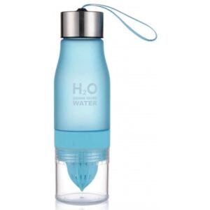 EStore H2O Vattenflaska med citruspress - Blå