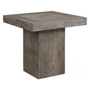 CAMPOS Dining Table - Light Concrete Grey B80xD80cm