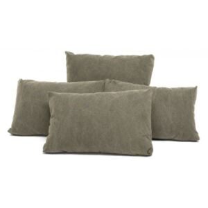 Madonna Sofa Cushion, Large: Fabric-Canvas-Washed Green 156