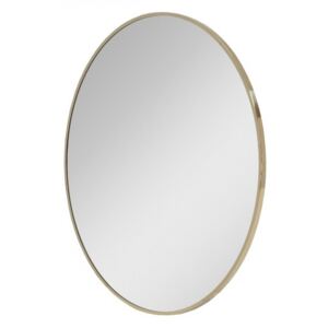 R & J Mirror - Round, Ø100cm Polerad Mässing