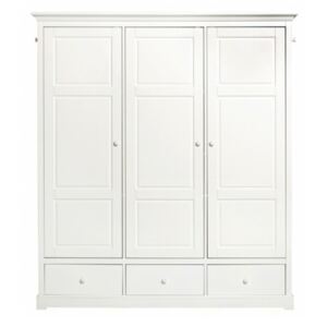 SEASIDE Wardrobe 3 Doors - White